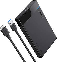 Зовнішній корпус Ugreen кишеня для жорсткого диска 2.5" USB 3.0 to SATA HDD SDD (30848)