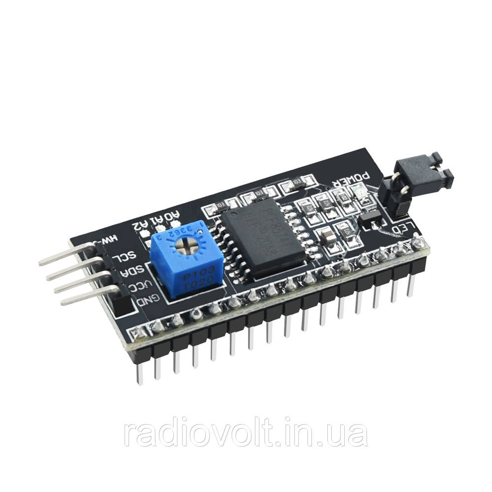 I2C модуль LCD-дисплея 1602, 2004 на PCF8574AT, Arduino