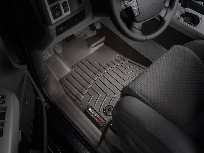 Килими гумові WeatherTech Toyota Sequoia 2012+ передні какао