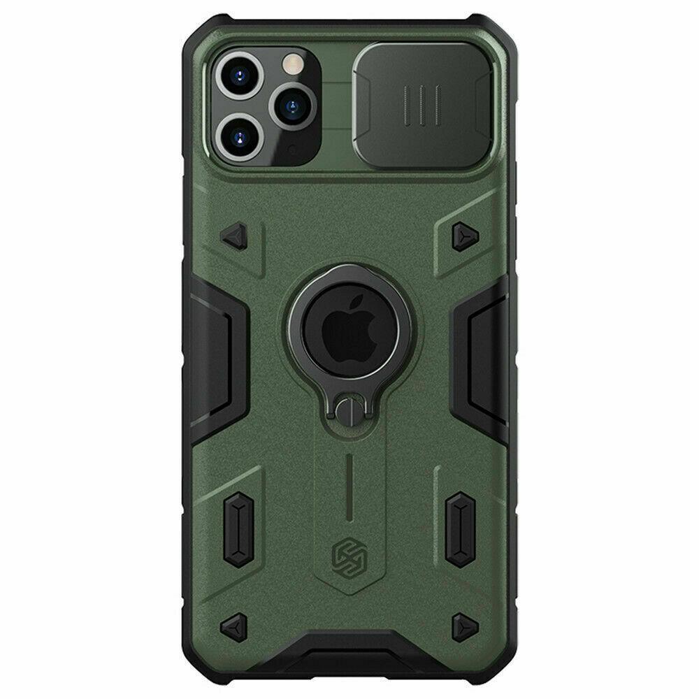 Nillkin iPhone 11 Pro CamShield Armor Case Green Чохол Накладка Бампер Без захисту камери