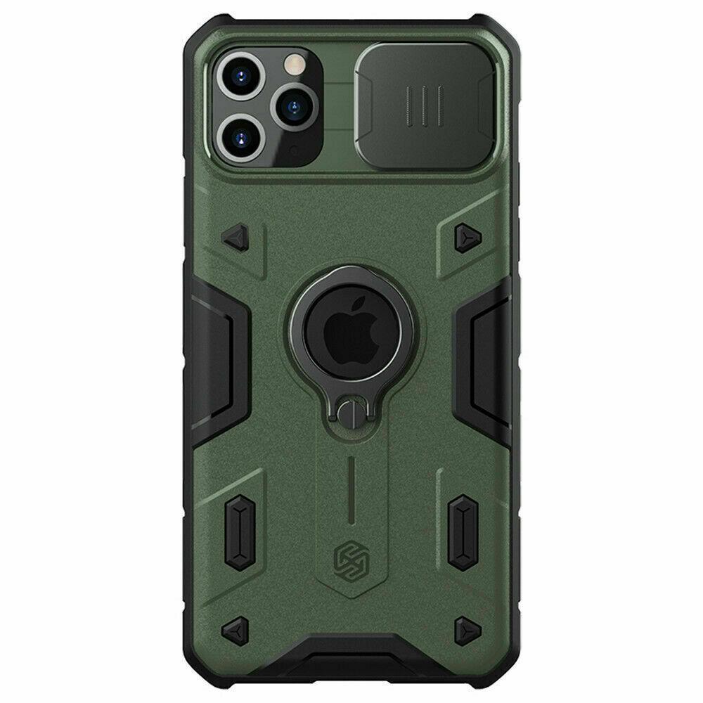 Nillkin iPhone 11 Pro CamShield Armor Case Green Чохол Накладка Бампер