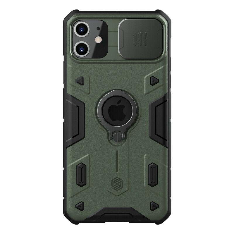 Nillkin iPhone 11 CamShield Armor Case Green Чохол Накладка на Бампер