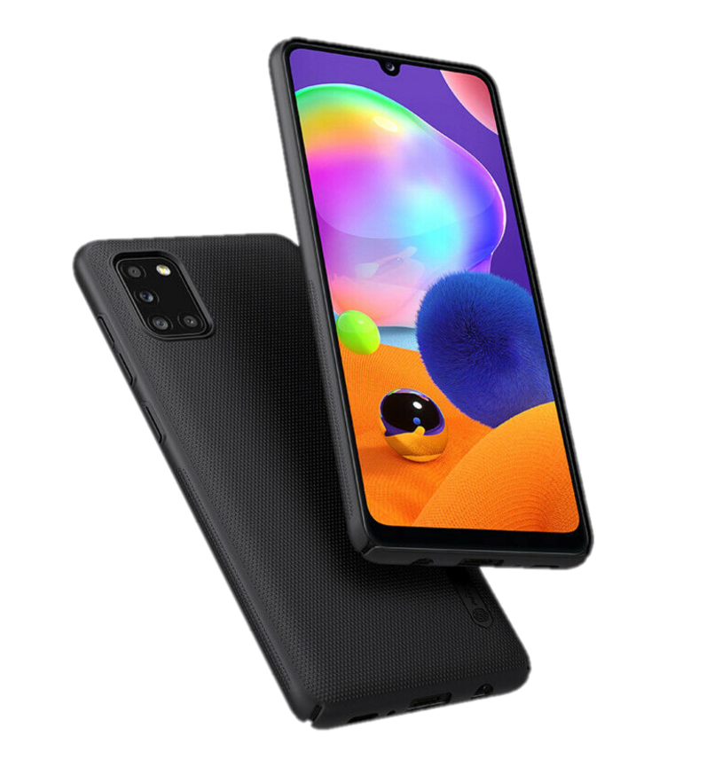 Nillkin Samsung Galaxy A31 Super Frosted Shield Black Чохол Накладка Бампер