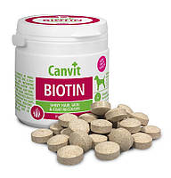 Canvit Biotin (Канвит Биотин) витаминная кормовая добавка для идеальной шерсти собак до 25 кг. 230 г.