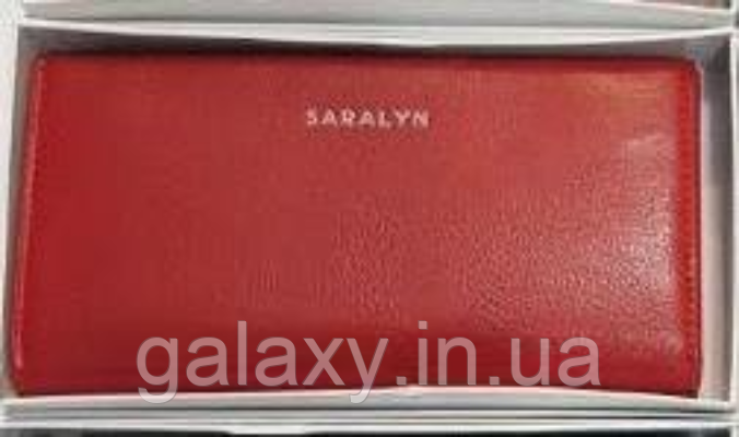 Гаманець жіночий на магнітній застібці великий Saralyn червоний