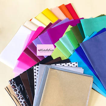 Папір тіш'ю в роздріб та оптом, найбільший асортимент кольорів в Україні