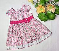 Нарядное платье для девочки "Цветочный автомобильчик " Garden Baby.
