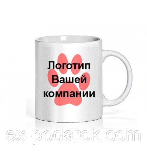 Друк на чашках. Чашка з логотипом