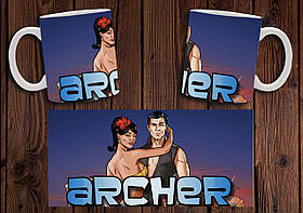 Чашка "Спецагент Арчер" / Кружка Archer №4
