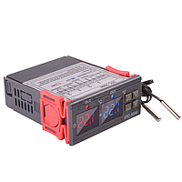 Подвійний терморегулятор STC-3008 (-55ºC... +120ºC, 10A / 220 В)