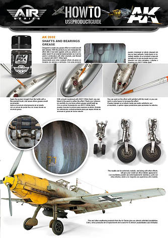 Рідина для імітації Мастило валів і підшипників 35 мл. AK-INTERACTIVE AK2032, фото 2