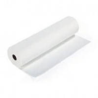 Одноразові простирадла в рулонах із спанбонду 0,6м*100м Рожева Білявка к. білі