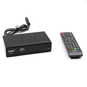 Тюнер DVB-T2 0968 METAL з підтримкою wifi адаптера (з екраном)