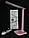 Настільна світлодіодна лампа 9Watt сенсорна рожева, фото 5