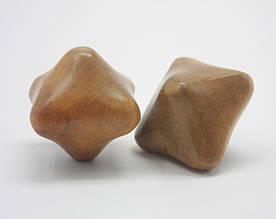 Дерев'яний масажер ромб алойне дерево