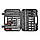 Набір інструментів 111 од. STORM, 1/2", 1/4", Сr-V INTERTOOL ET-8111, фото 3