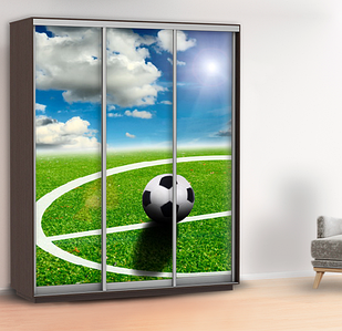 Наклейка в дитячу на шафу, двері, стіни 240 х 100 см із захисною ламінацією