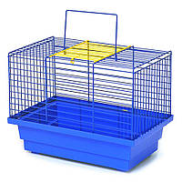 Клетка для птиц Лорі Птичка 21 х 28 х 18 см Синяя