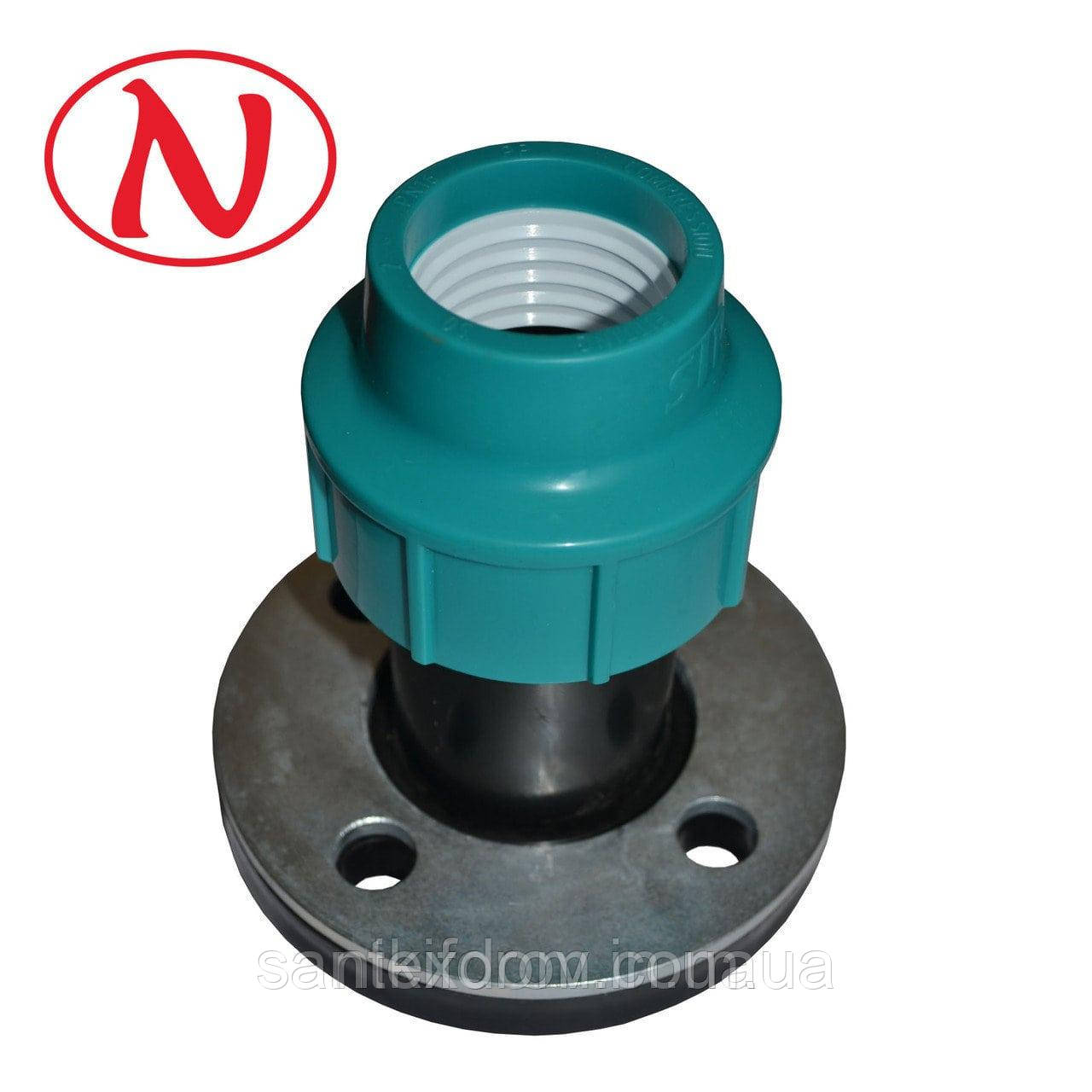 Муфта з фланцем 75 2 1/2 (ПНД, STR), фото 1