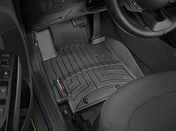 Килими гумові WeatherTech Kia Soul 2015-2019 передні чорні