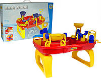 Детский игровой столик для песка и воды Wader Polesie "Водный мир №3"