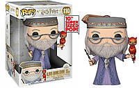 Фигурка Funko Pop Фанко Поп Harry Potter Гарри Поттер Dumbledor Альбус Дамблдор с Фоуксом 25 см HP AD 110