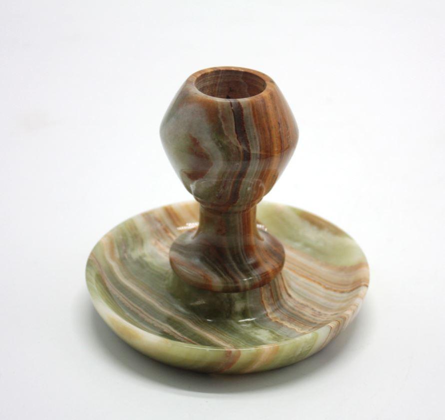 Підсвічник, онікс., фото 1