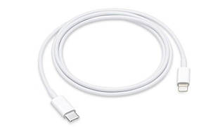 Кабель USB cable Foxconn Type-C to Lightning білий