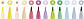 Набір капілярних ручок-пензликів Faber-Castell Pitt Artist Pen Brush Pastel tones, 12 пастельних кольорів, 267420, фото 3