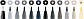Набір капілярних ручок-пензликів Faber Castell PITT® ARTIST PEN "BRUSH" GREY 12 кольорів, 267423, фото 2