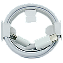 Кабель USB cable Foxconn Type-C to Lightning білий, фото 3
