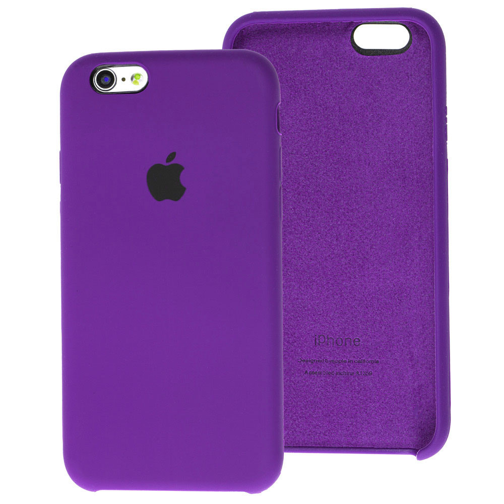 Чохол Silicone Case для Apple iPhone 6 / 6S Bright Violet