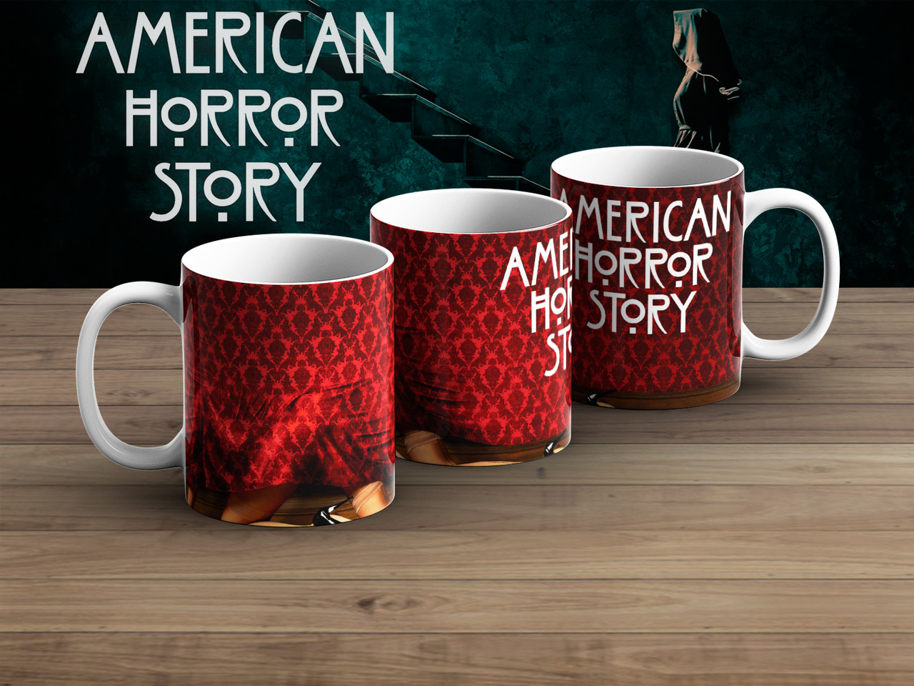 Кружка Американська Історія Жахів "Wallpaper" / American Horror Story