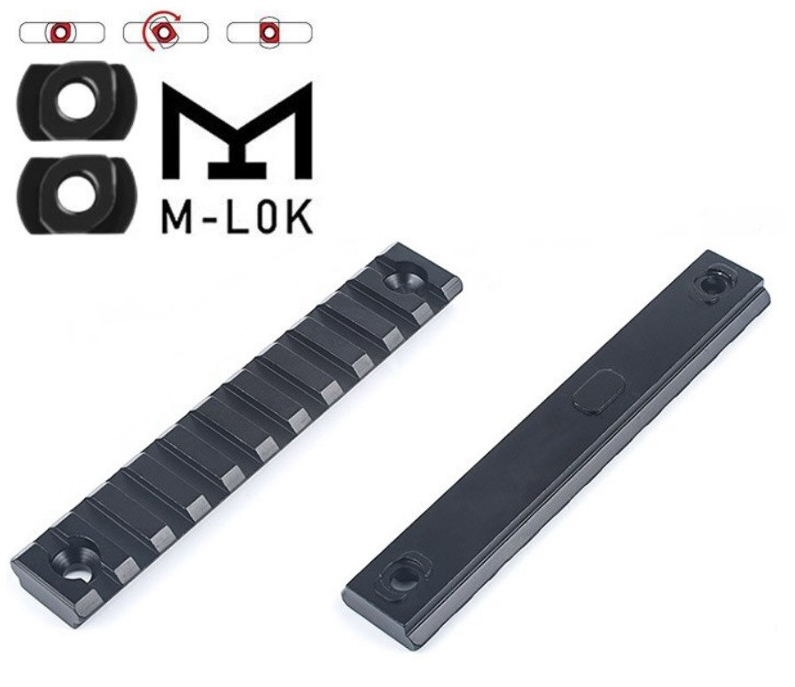 Планка на 11 слотів Weaver/ Picatinny M-Lok