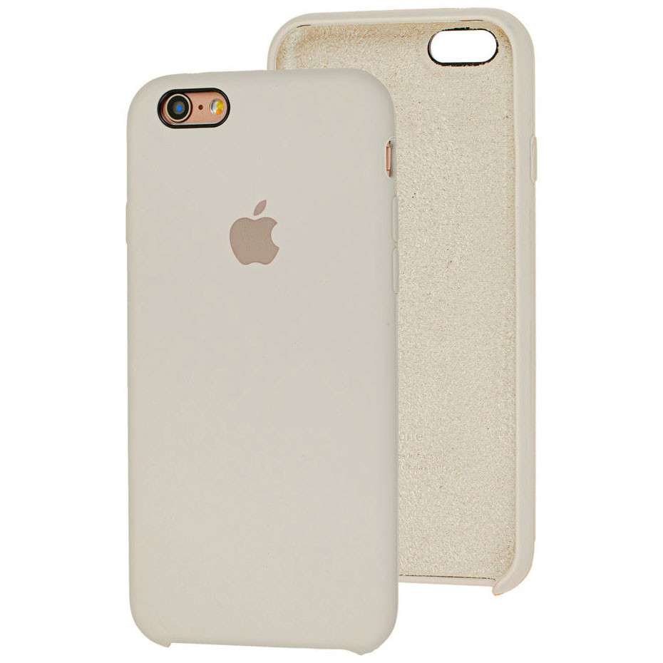 Чохол Silicone Case для Apple iPhone 6 / 6S Milk