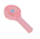 Вентилятор мини Handy Mini Fan, зарядка/питание USB, РОЗОВЫЙ - фото 5 - id-p1195882464