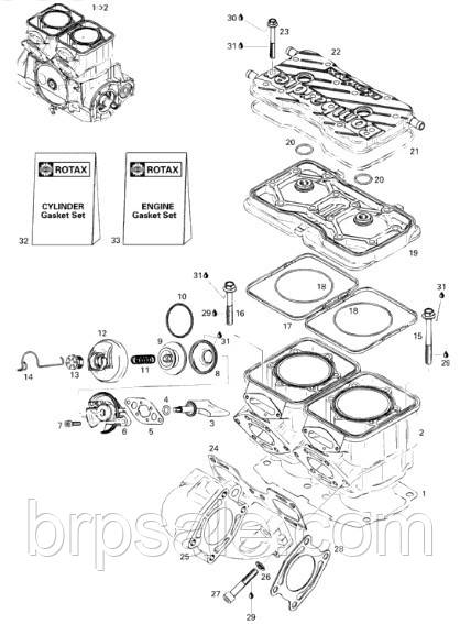 Корпус клапана Sea-Doo BRP Housing valve, фото 1