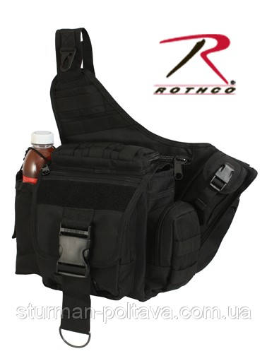 Сумка тактична чорна ROTHCO ADVANCED TACTICAL BAG -