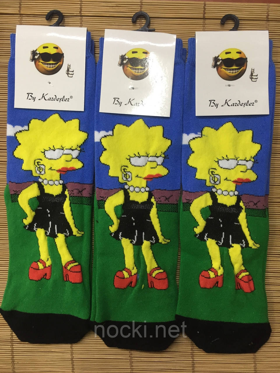 Шкарпетки з вишивкою Мардж Міс Сімпсон