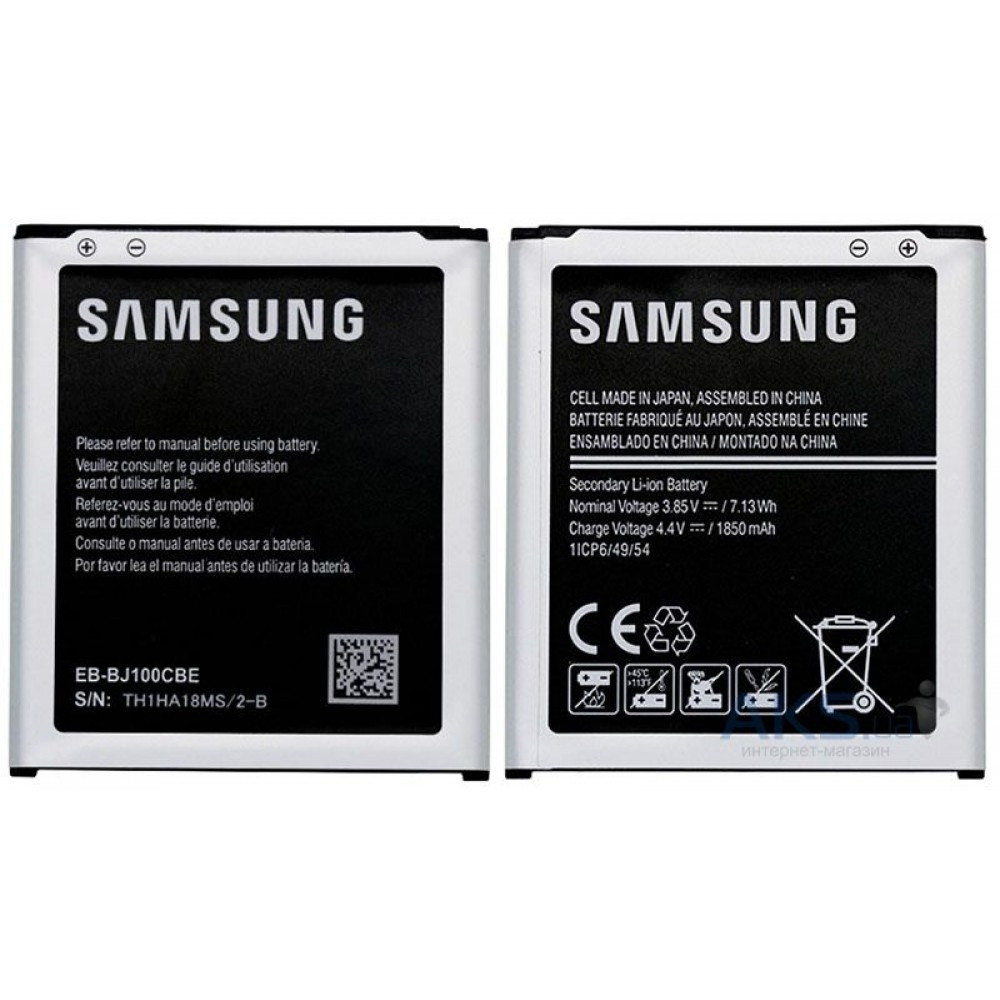 Акумулятор для Samsung J100H Galaxy J1 / EB-BJ100CBE, 1850 mAh Original PRC