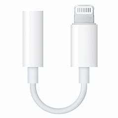 Перехідник адаптер для навушників Alitek Lightning — 3.5 мм