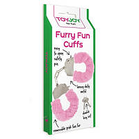 Якісні наручники Toy Joy (Гландія) Furry Fun, білі aiw Якість AIW Or34, фото 5