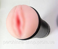 Мастурбатор Pink Pussy з вібрацією від Baile aiw Якість AIW Or86, фото 2