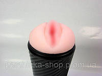 Мастурбатор Pink Pussy з вібрацією від Baile aiw Якість AIW Or86, фото 3