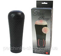 Мастурбатор Pink Pussy з вібрацією від Baile aiw Якість AIW Or86, фото 7