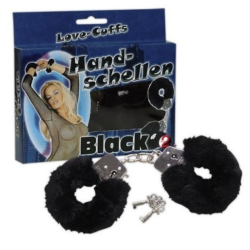Якісні наручники Love Cuffs Black aiw Якість AIW Or350, фото 1
