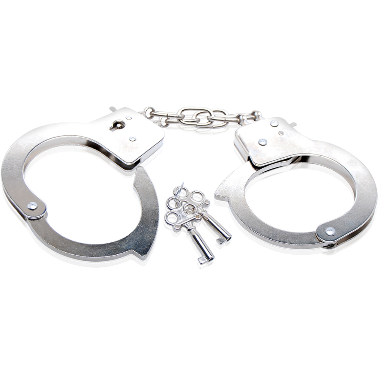 Металеві наручники Fetish Fantasy Beginners Metall Cuffs від Pipedream Products aiw Якість AIW Or400, фото 1