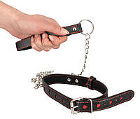 Нашийник із повідцем Bad Kitty Collar and Leash aiw Якість AIW Or482, фото 2