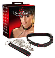 Нашийник із повідцем Bad Kitty Collar and Leash aiw Якість AIW Or482, фото 6