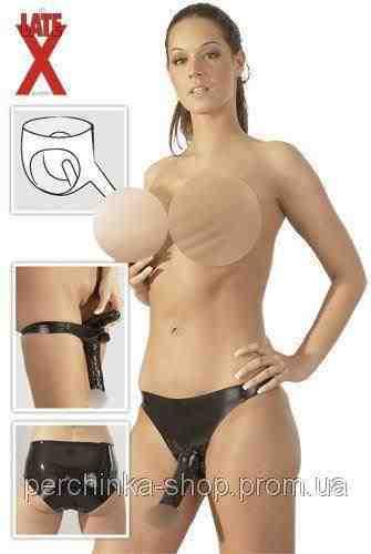 Жіночий страпон The Latex Collection Double Dong від Orion aiw Якість AIW Or507, фото 1